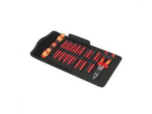Knipex Комплект 2 ръкохватки с изол. остриета + инсталационни клещи